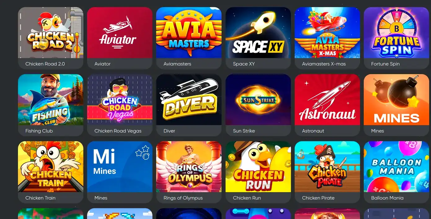 Мобильная версия Coins Game казино с бонусами